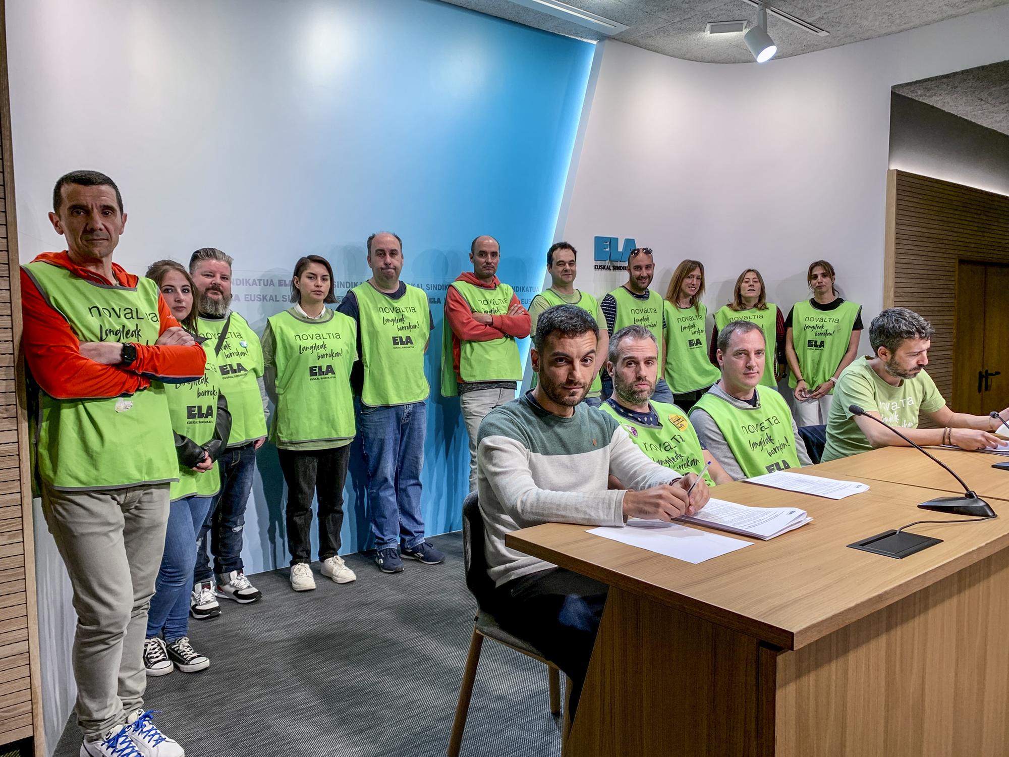 Novaltia huelga acuerdo